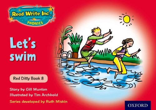 Beispielbild fr Read Write Inc. Phonics: Red Ditty Book 8 Let's Swim zum Verkauf von AwesomeBooks