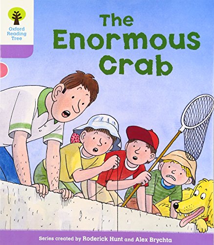 Stock image for Oxford Reading Tree: Level 1+: Decode and Develop: The Enormous Crab (Oxford Reading Tree: Biff, Chip and Kipper Decode and Develop) for sale by WorldofBooks