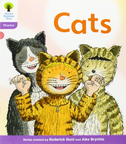 Beispielbild fr Oxford Reading Tree: Level 1+: Floppy's Phonics Fiction: Cats (Floppy's Phonics - New Edition 2011) zum Verkauf von WorldofBooks