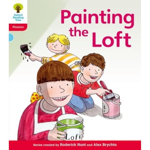 Imagen de archivo de Oxford Reading Tree: Level 4: Floppy's Phonics Fiction: Painting the Loft (Floppy's Phonics - New Edition 2011) a la venta por WorldofBooks