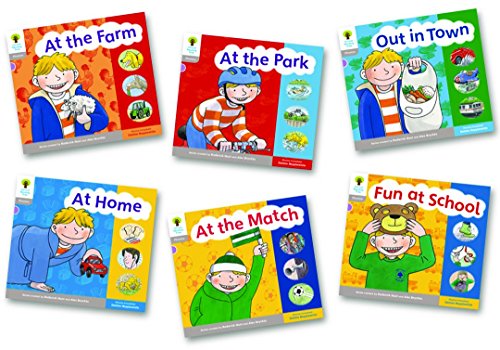 Stock image for Oxford Reading Tree: Level 1: Floppy's Phonics: Sounds and Letters: Pack of 6 (Oxford Reading Tree) for sale by Brook Bookstore