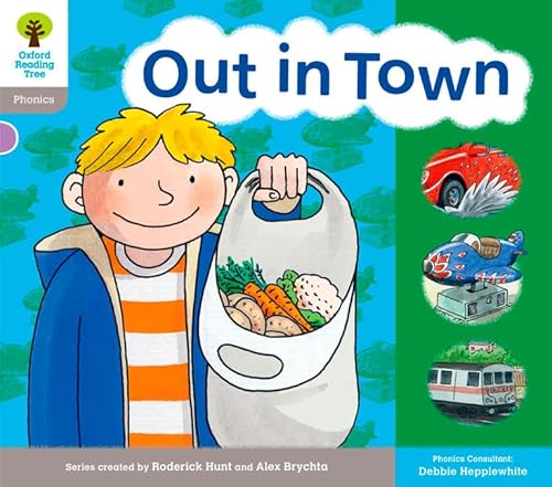 Stock image for Oxford Reading Tree: Level 1: Floppy's Phonics: Sounds and Letters: Out in Town for sale by WorldofBooks