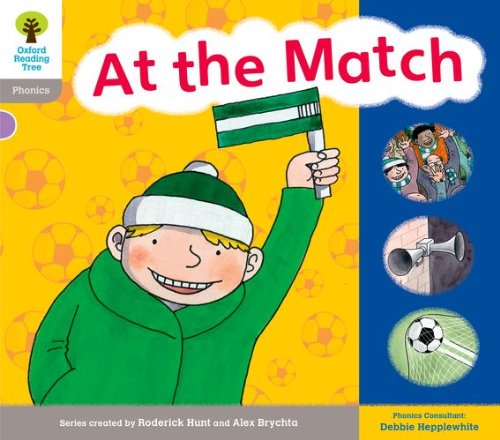 Beispielbild fr Oxford Reading Tree: Level 1: Floppy's Phonics: Sounds and Letters: At the Match zum Verkauf von WorldofBooks