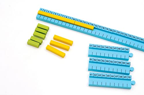 9780198487111: Numicon: 1-100cm Number Rod Track