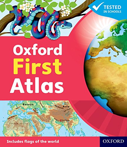 Stock image for Oxford First Atlas Paperback 2011 for sale by AwesomeBooks