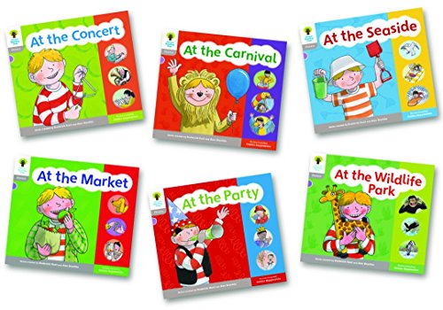 Stock image for Oxford Reading Tree: Level 1 More A: Floppy's Phonics: Sounds Books: Pack of 6 (Oxford Reading Tree) for sale by Brook Bookstore