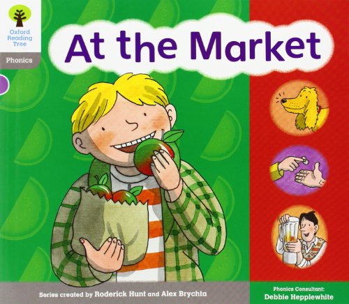 Beispielbild fr Oxford Reading Tree: Floppy Phonics Sounds & Letters Stage 1 More a At the Market zum Verkauf von Revaluation Books