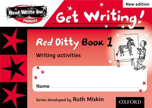 Read Write Inc. Phonics: Get Writing!: Red Ditty Books 1-5 Pack of 50 (9780198489443) by Miskin, Ruth