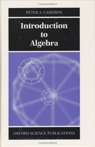 9780198501954: Introduction to Algebra