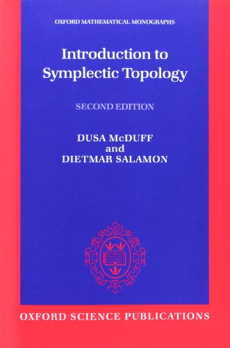 9780198504511: Introduction to Symplectic Topology (Oxford Mathematical Monographs)