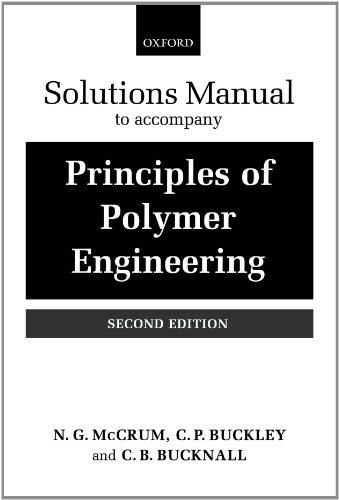 Imagen de archivo de Solutions Manual to Accompany Principles of Polymer Engineering 2nd Edition a la venta por ThriftBooks-Atlanta