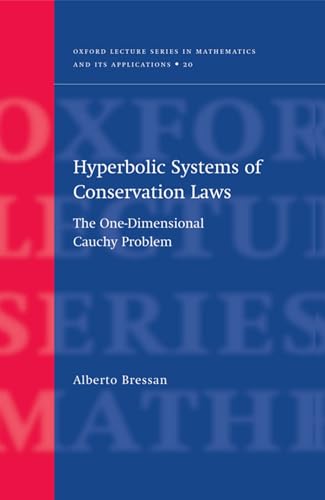 Stock image for Hyperbolic Systems of Conservation Laws: The One-Dimensional Cuachy Problem for sale by Ria Christie Collections