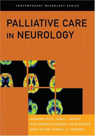 9780198508434: Palliative Care in Neurology (Contemporary Neurology Series)