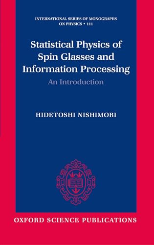 Beispielbild fr Statistical Physics of Spin Glasses and Information Processing zum Verkauf von PBShop.store US