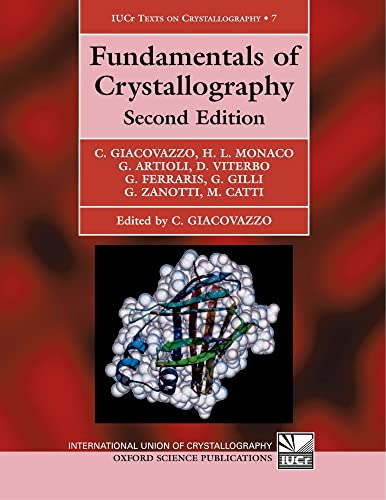 Imagen de archivo de Fundamentals of Crystallography (International Union of Crystallography Texts on Crystallography) a la venta por Cambridge Rare Books