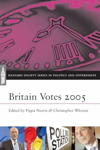 9780198510499: Britain Votes 2001: No.10 (Hansard Society Series in Politics & Government)