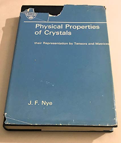 9780198511052: Physical Properties of Crystals