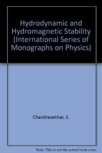 9780198512370: Hydrodynamic and Hydromagnetic Stability