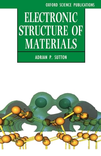 Imagen de archivo de Electronic Structure of Materials (Oxford Science Publications) a la venta por HPB-Red