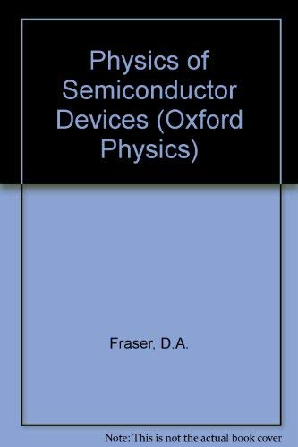 Beispielbild fr The Physics of Semiconductor Devices zum Verkauf von Better World Books