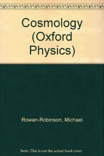9780198518570: Cosmology (Oxford Physics S.)
