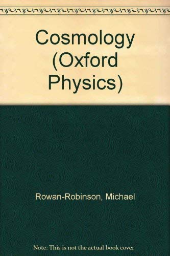 Beispielbild fr Title: Cosmology Oxford Physics zum Verkauf von HALCYON BOOKS