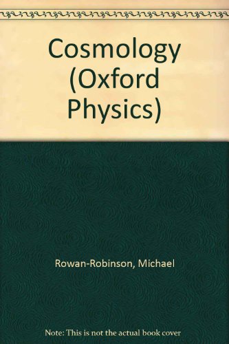 Imagen de archivo de Cosmology (Oxford Physics) a la venta por Ergodebooks