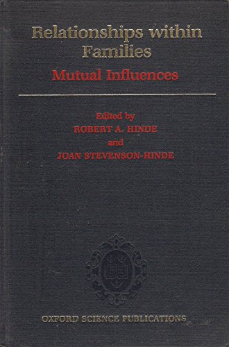 Stock image for Relationships Within Families : Mutual Influences for sale by Better World Books Ltd