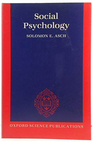 9780198521723: Social Psychology