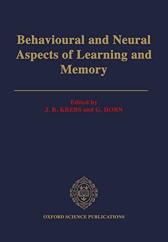 Beispielbild fr Behavioural and Neural Aspects of Learning and Memory zum Verkauf von Anybook.com