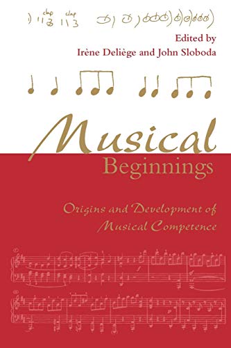 Imagen de archivo de Musical Beginnings: Origins and Development of Musical Competence a la venta por WorldofBooks