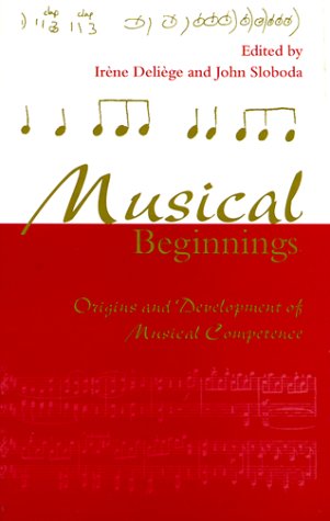 9780198523338: Musical Beginnings: Origins and Development of Musical Competence