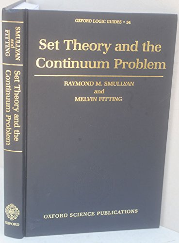 9780198523956: Set Theory and the Continuum Problem: No.34