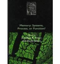 Imagen de archivo de Debates in Psychology: Memory: Systems, Process or Function? a la venta por Anybook.com