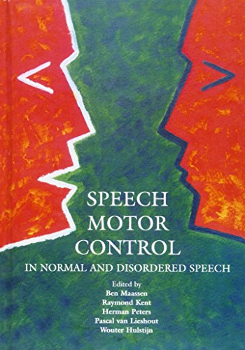 Beispielbild fr Speech Motor Control In Normal and Disordered Speech zum Verkauf von AwesomeBooks