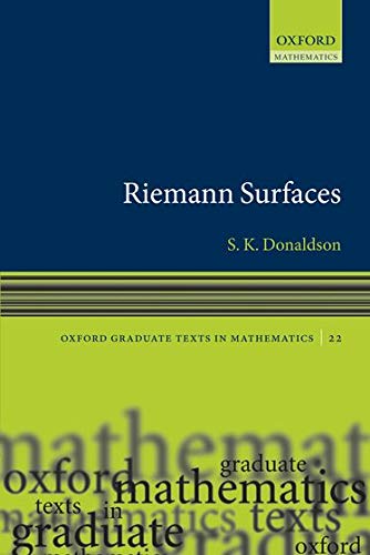 Imagen de archivo de Riemann Surfaces a la venta por Revaluation Books