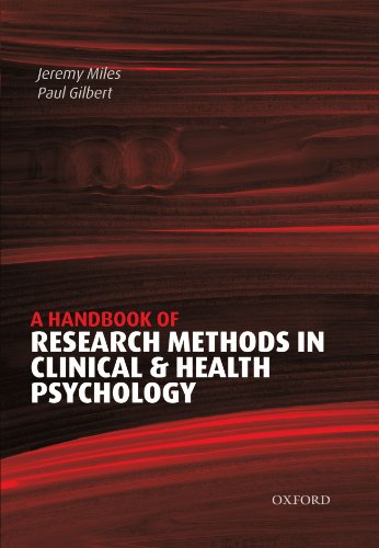 Imagen de archivo de A Handbook of Research Methods for Clinical and Health Psychology a la venta por Better World Books