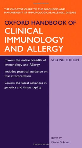 Beispielbild fr Oxford Handbook of Clinical Immunology and Allergy zum Verkauf von Better World Books Ltd