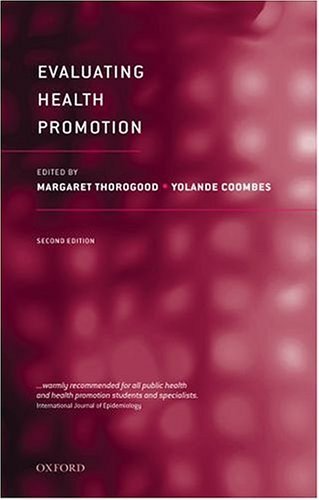 Imagen de archivo de Evaluating Health Promotion : Practice and Methods a la venta por Better World Books