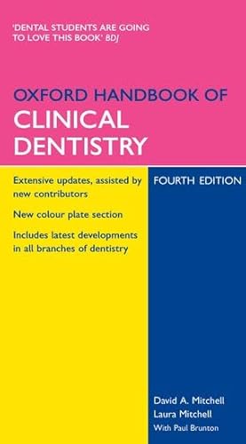 Beispielbild fr Oxford Handbook of Clinical Dentistry (Oxford Handbooks Series) zum Verkauf von Reuseabook