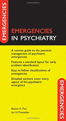 Imagen de archivo de Emergencies in Psychiatry a la venta por Better World Books: West