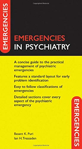 Stock image for Emergencies in Psychiatry for sale by Better World Books: West
