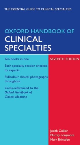 Imagen de archivo de Oxford Handbook of Clinical Specialties (Oxford Handbooks Series) a la venta por WorldofBooks