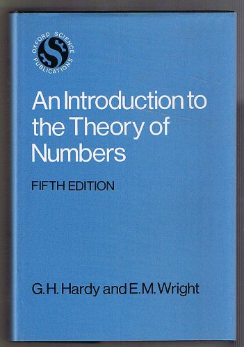 9780198531708: Introduction to the Theory of Numbers