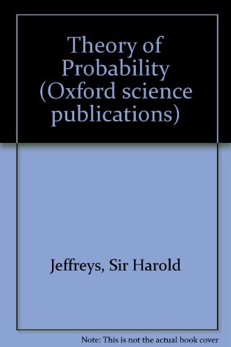 9780198531937: Theory of Probability