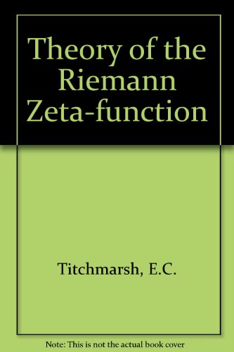 9780198533214: Theory of the Riemann Zeta-function