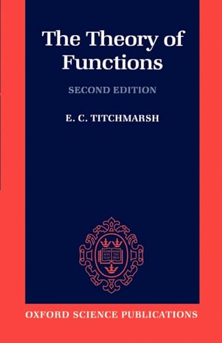 Imagen de archivo de The Theory of Functions a la venta por ThriftBooks-Atlanta