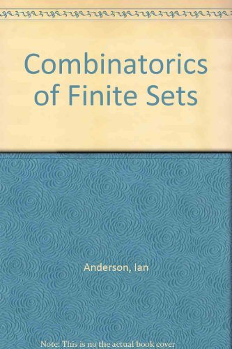 9780198533672: Combinatorics of Finite Sets