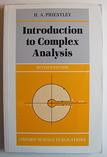 Imagen de archivo de Introduction to Complex Analysis a la venta por MusicMagpie