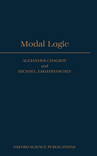 Beispielbild fr Modal Logic 35 Oxford Logic Guides zum Verkauf von PBShop.store US